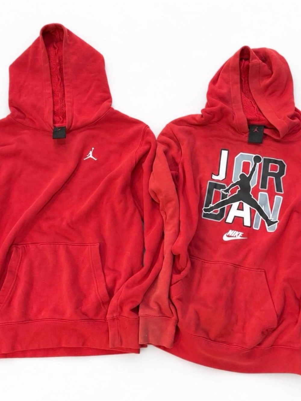 Jordan Hoodie Bundle Boys Red Nike Jumpman Graphic Basketball Streetwear Kids 14